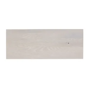 Joinery-Washed White Oak Ivory Cream Upholstered Bench