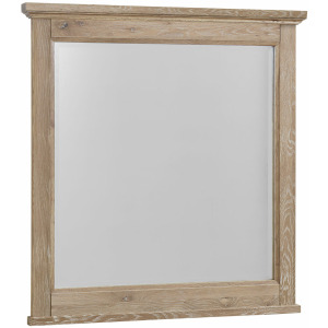 Fulling Mill-Bleached White Landscape Mirror