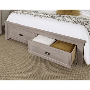 Bungalow Full Arch Storage Bed -Dover Grey/Folkstone