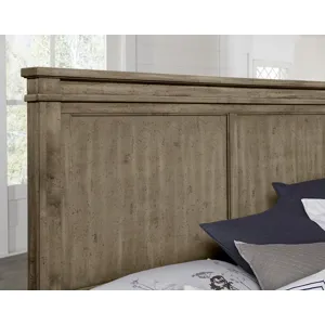 Cool Rustic Queen Mansion Bed -Amber