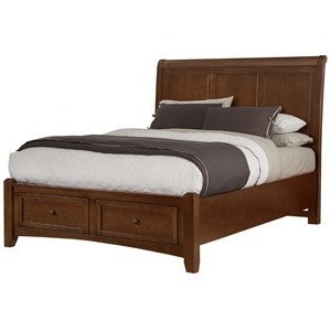 BB Bonanza-Merlot Storage Ftbd 4/6 - 2 Drwr