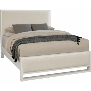 Lodge & Loft-Soft White Wood Rails - California King