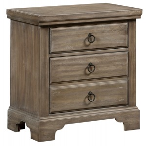 Whiskey Barrel Nightstand