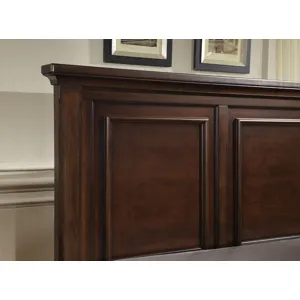 Reflections Queen/King Mansion Headboard - Merlot