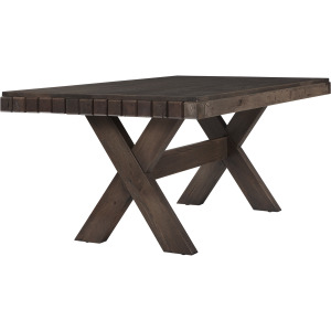 Dovetail Dining-Aged Grey Dovetail 72" Dining Table