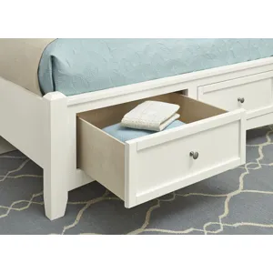 BB Bonanza-White Mansion Storage Bed