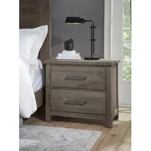 Dovetail-Mystic Grey Night Stand