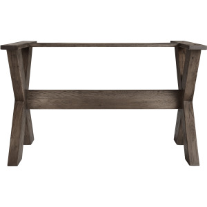 Dovetail Dining-Aged Grey Dovetail Base For 602 Top