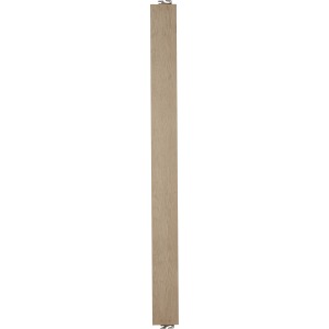 Dovetail-Sun Bleached White Wood Rails 5/0 & 6/6