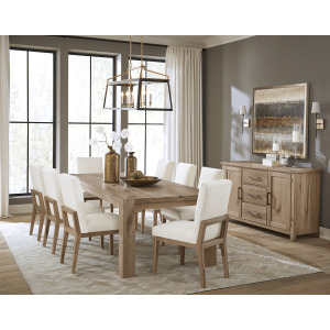 Dovetail Dining-Bleached White Gathering Table Legs