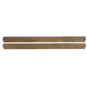 Crafted Oak-Natural Ben\'s Wood Rails & - Queen/King