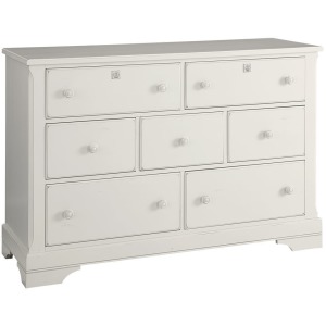 Scotsman 7 Drawer Dresser -Cream