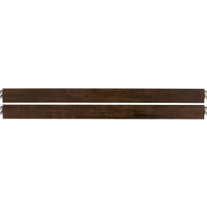 Lancaster County -Amish Walnut Wood Rails 5/0 & 6/6