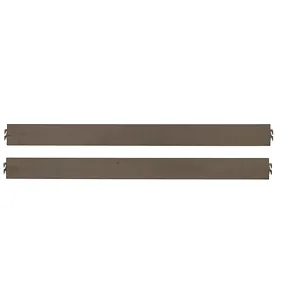 Woodbridge-Dark Cashmere Wood Rails & - Queen/King