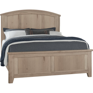 Woodbridge-Clear Maple Arch Bed - King