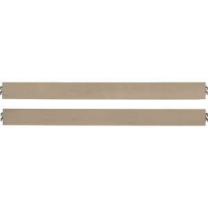 Woodbridge-Clear Maple Wood Rails & - Queen/King