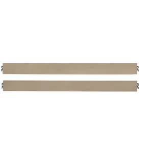 Woodbridge-Clear Maple Wood Rails & - Queen/King