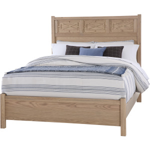 TYMBER OAK K PANEL BED