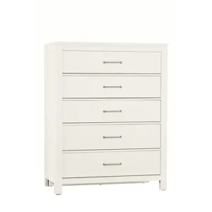 Tide & Timber 5 Drawer Chest - White Maple