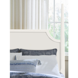 Tide & Timber-White Maple Pencil Poster Headboard - Twin