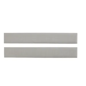 Tide &amp; Timber-Clear Oak Grey Antelope Upholstered Rail 5/0&amp;6/6