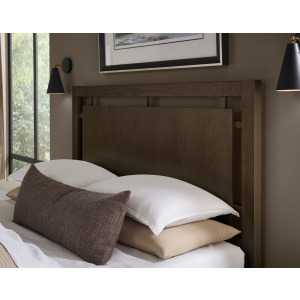 Lodge & Loft-Dark Oak Floating Panel Headboard - King
