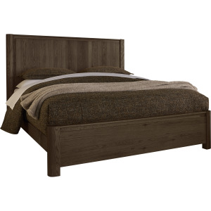 Lodge & Loft-Dark Oak Radius Poster Bed - Queen