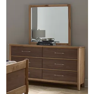 Nordhaven-Two-Tone Dresser 6 Drawer
