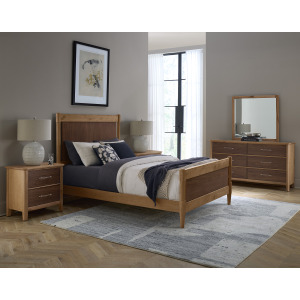 Nordhaven-Two-Tone Poster Bed - King