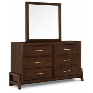 Mercer Street-Dark Roast Dresser 6 Drawer