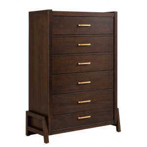 Mercer Street-Dark Roast Chest 5 Drawer