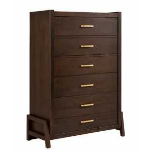 Mercer Street-Dark Roast Chest 5 Drawer
