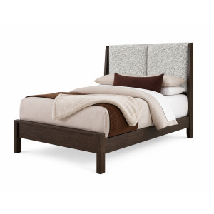 Mercer Street-Dark Roast Shelter Upholstered Bed-Labradoodle - King