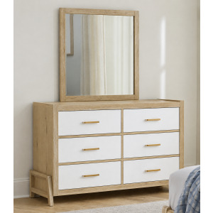 Mercer Street-Linen Finish Dresser 6 Drawer