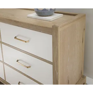 Mercer Street-Linen Finish Dresser 6 Drawer