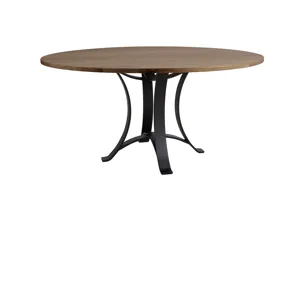 Dovetail Dining-Natural Round Table Top 48" W 1" Top