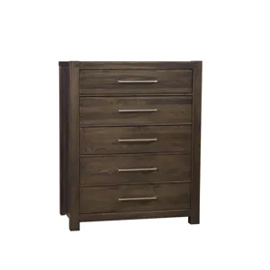 Joinery-Espresso Chest - 5 Drawer