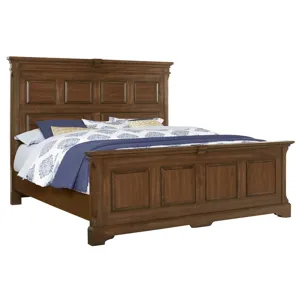 Heritage-Amish Cherry Platform Rails 5/0-6/6