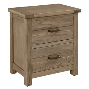 Highlands-Sandstone Night Stand - 2 Drawer
