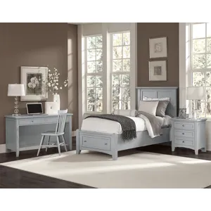 BB Bonanza-Gray Mansion Storage Bed