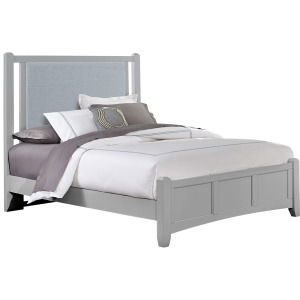 BB Bonanza-Gray Blue Upholstered Bed - Full