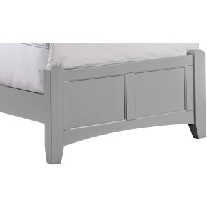 Bonanza Mansion Twin Footboard - Gray