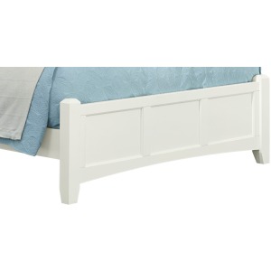 Bonanza Mansion Queen Footboard - White