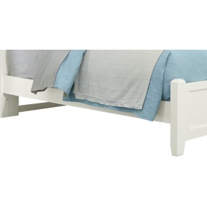 Boananza Wood Queen/King Rails - White