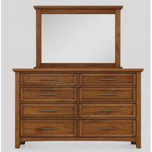 BB Jamestown Oak-Natural Triple Dresser 8 Drawer