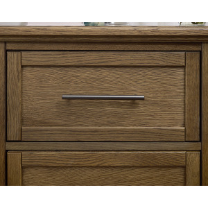 BB Jamestown Oak-Natural Triple Dresser 8 Drawer