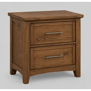 BB Jamestown Oak-Natural Night Stand 2 Drawer