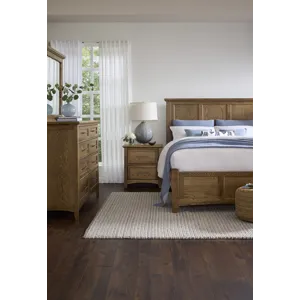 BB Jamestown Oak-Natural Mansion Bed - King