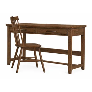BB Jamestown Oak-Natural Desk W Charging Station