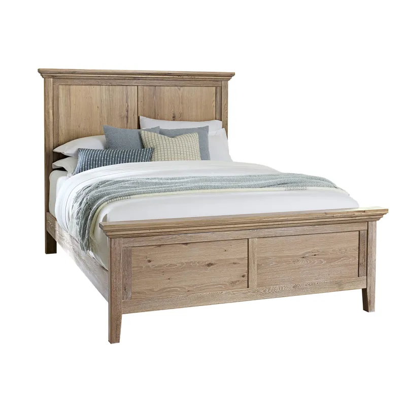 Fulling Mill-Bleached White Mantel Headboard - King